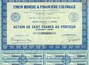 Union Minire e Financire Coloniale