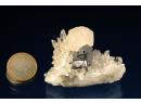 Calcite, Galne et quartz - Madan - Bulgarie