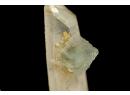 Fluorite sur quartz - Shangbao - Chine