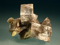 Photo 1/4 : Mottramite et Calcite