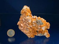 Photo 1/7 : Wulfenite, Baryte, Cerusite -8