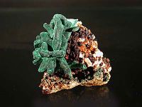 Photo 1/4 : Malachite sur azurite